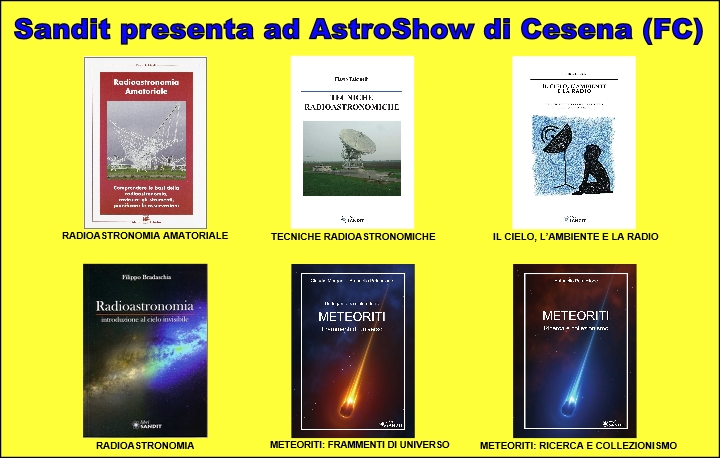 Novità Sandit Libri ad
            Astroshow - novembre 2025