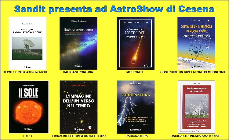 Novità Sandit Libri per AstroShow