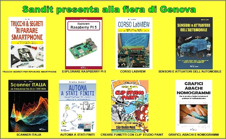 Novità Sandit Libri alla fiera di Genova