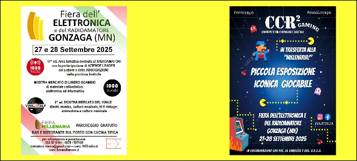 1000 Radio -
            1000 Scambi + CCr2 a Gonzaga (MN) - settembre 2025