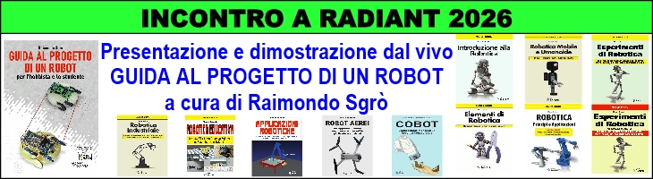 Radiant 2026 - Incontro Guida al progetto di un robot