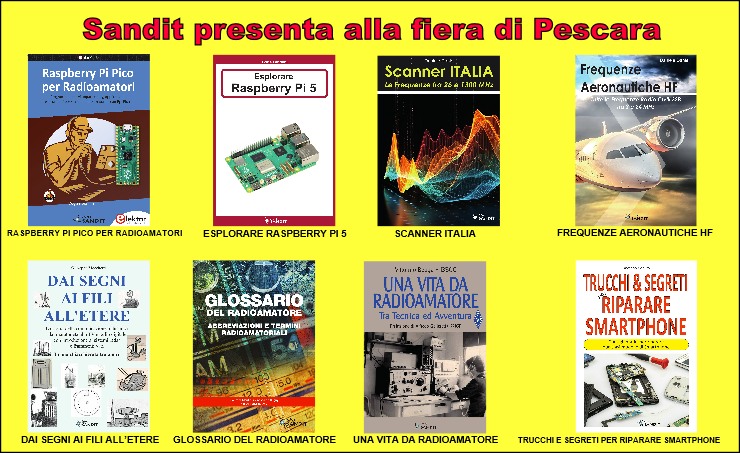 Sandit Libri presente le ultime novità alla fiera di
            Pescara