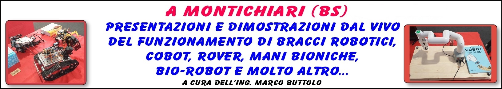 Robotioca a  Montichiari (BS) - Marzo 2023