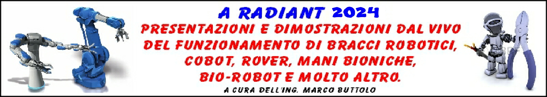 Robotica a
            Radiant - gennaio 2024